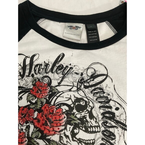 Women's Harley-Davidson Jersey T-Shirt - Picture 5 of 6